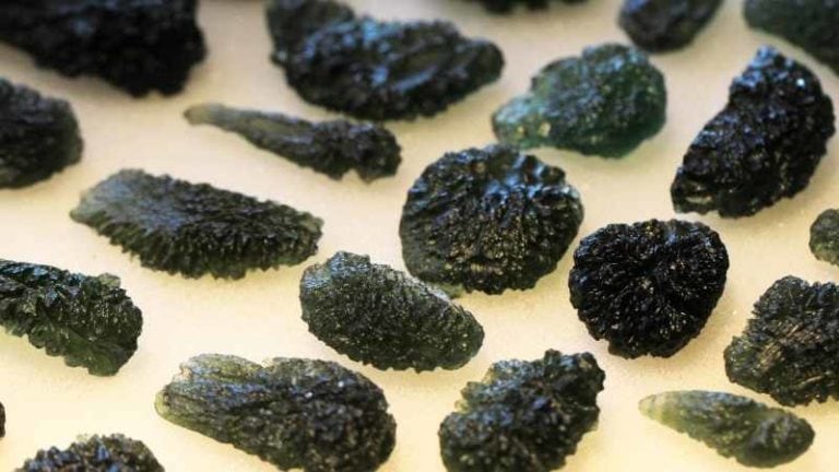 Moldavite crystal value