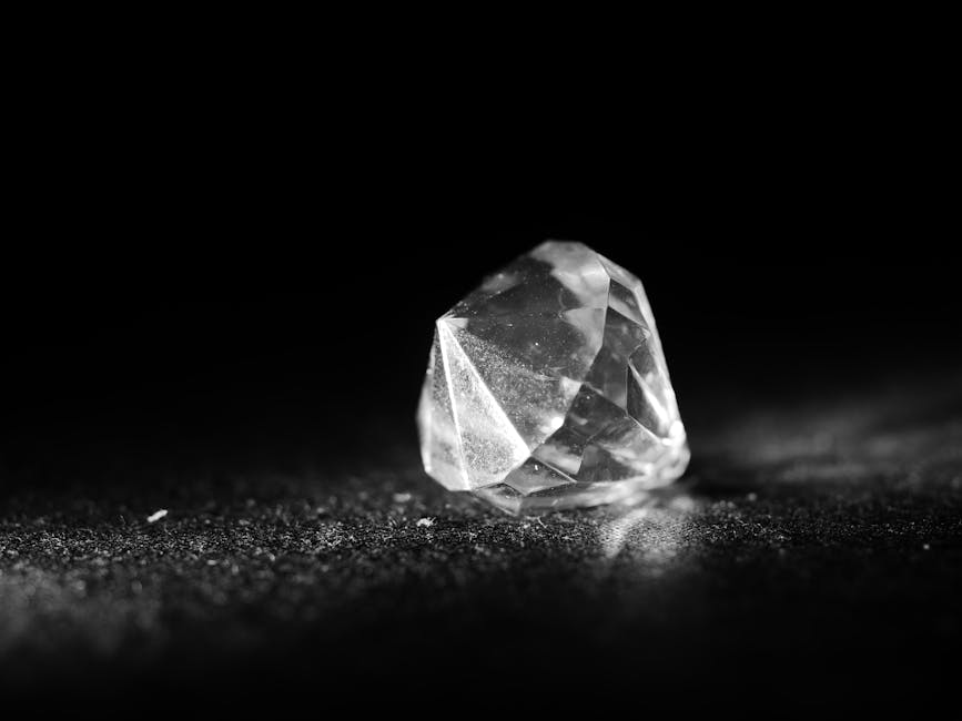 Diamond - Aries primary birthstone for clarity and strength