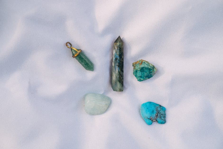 Turquoise crystal - December Capricorn birthstone