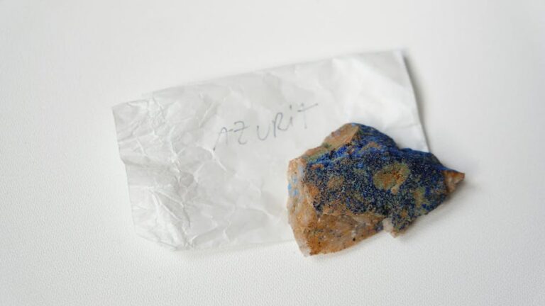 Azurite Crystal: Meaning, Properties & Healing Guide