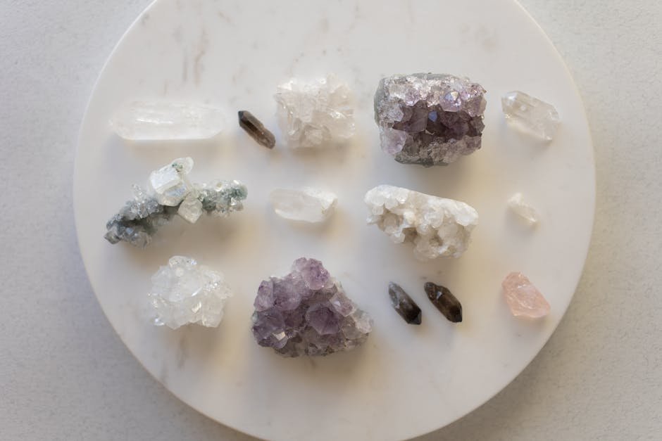 Crystal wellness ritual for manifesting money