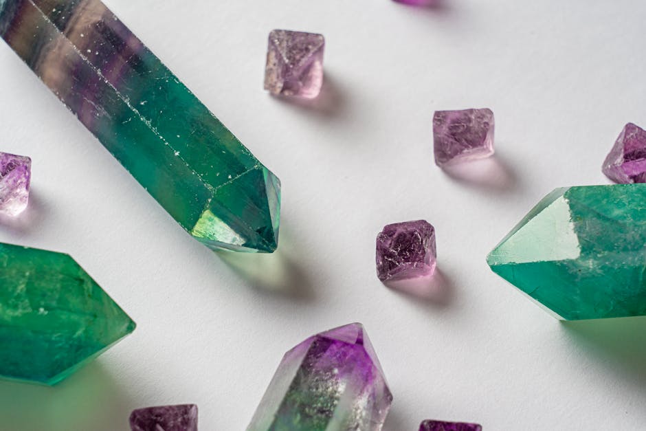 Fluorite crystal known for mental clarity and decision-making