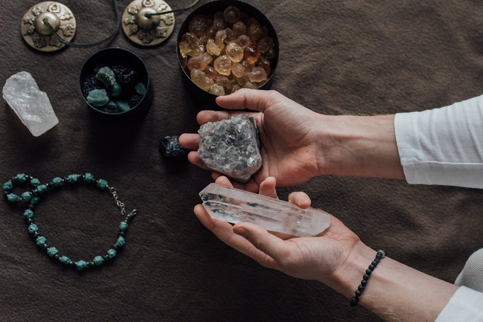 Smoky quartz for grounding meditation and protection work