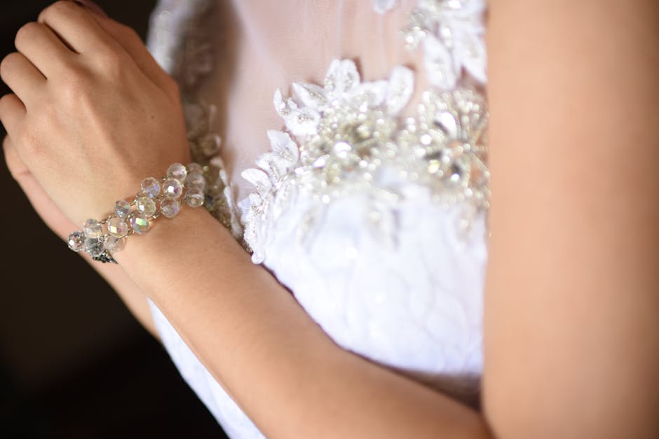 Libra birthstone jewelry - elegant crystal bracelet for balance