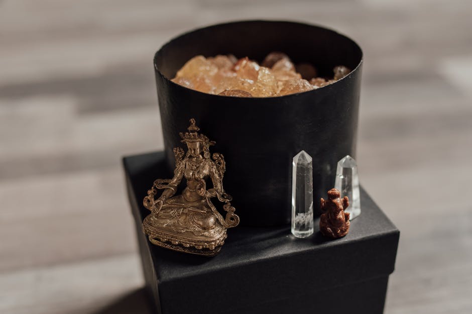 Tiger's eye crystal for courage and clear-eyed confidence